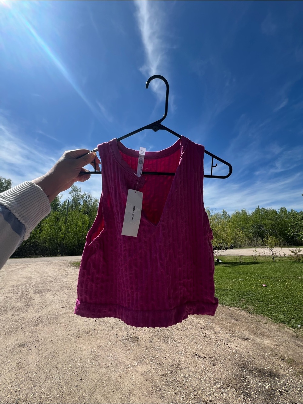 Urban outfitters Sleeveless V-Neck Tank Top